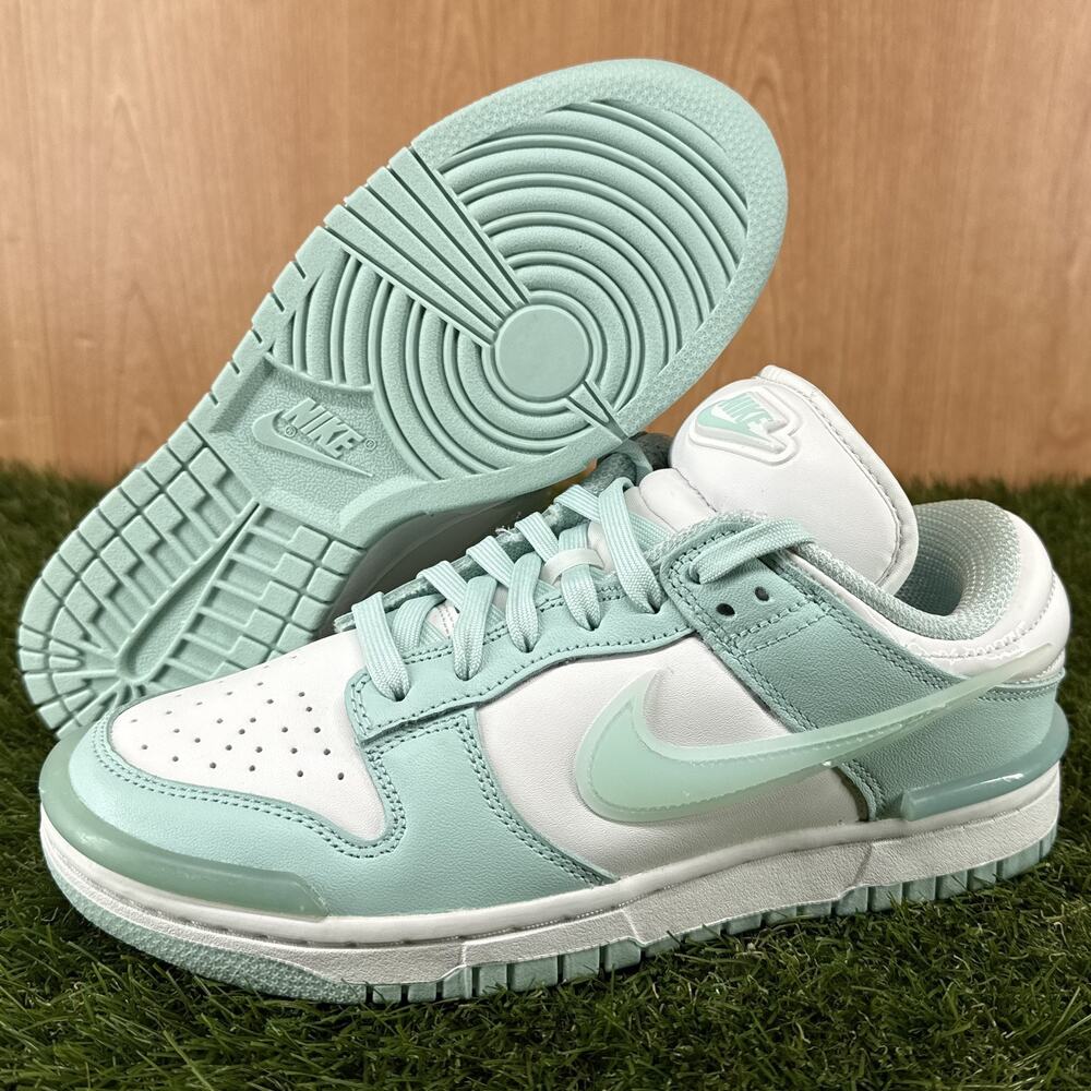 Nike Dunk Low Twist Summit White Jade Ice DZ2794-101 Womens Sz 7